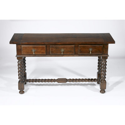 Geremia 54" Barley Twist Console Table