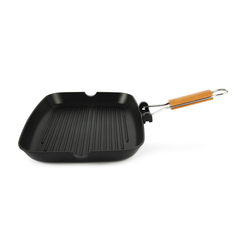 Grigliosa 35cm Aluminum Grill Pan / Griddle Set