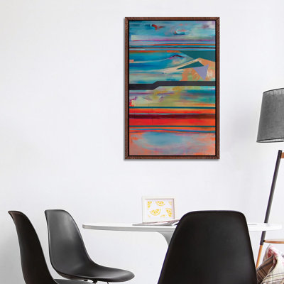 Stacked Horizons IV by Pamela Staker - Painting on Canvas
