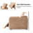 Aegean Modern Chenille Power Recliner with Dual Motor and Covered Arms-49669082