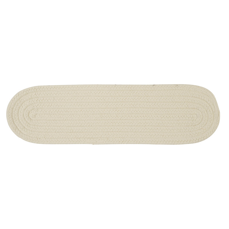 Tapis d'escalier Audryanna, Blanc, 13