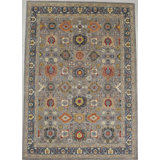 Transitional One-of-a-Kind Rectangle 10' X 14'4" Hand Knotted Area Rug
