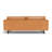 Jackie Leather Sofa, Hudson Lager
