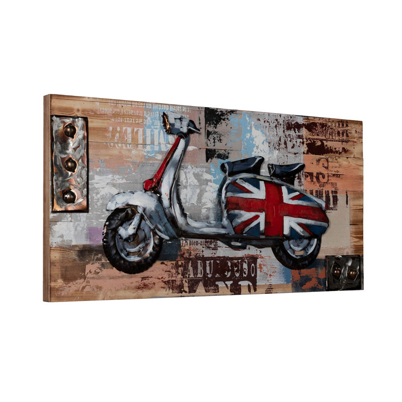 Handmade Industrial Transportation Wall Decor