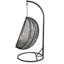 Chaise suspendue en tissu et osier Simona-995178728-995178729