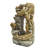 Cascading Tree Trunk Fountain with LED Lights