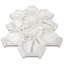 Calacatta 9" x 8" Marble Mosaic Tile-79891855