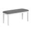 Ensemble de table de salle à manger 6 pièces avec banc et chaises-960046272