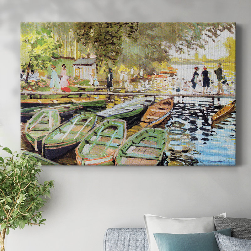 Monet - Toile tendue avec châssis, H 12 po x l 18 po