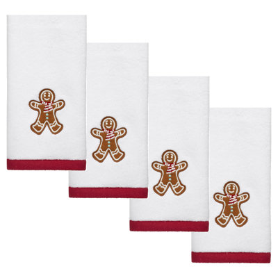 Avanti Linens Sweet Treat 4-Pack Fingertip Towel Set