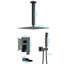 Pomme de douche 12 pouces avec système de douche au plafond avec douchette et bec de baignoire-102381060
