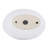 Modern 16x13 Inch White Ceramic Oval Bathroom Vessel Sink - Stain , Luxurious Choice For Chic Accessory Element