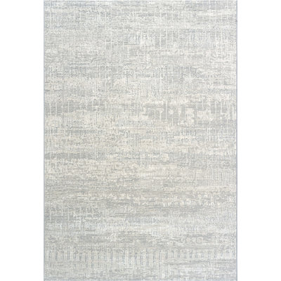 Kobe Grey/White Area Rug