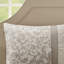 Édredon 8 pièces pour grand lit - édredon brodé, microfibre, taies décoratives, lavable à la machine-121259673