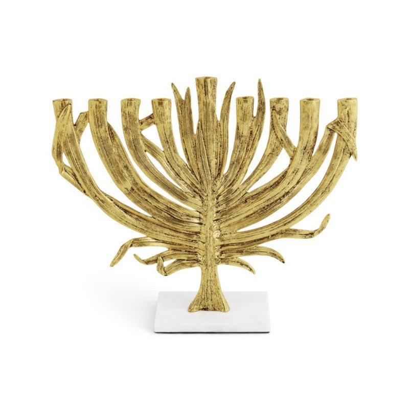 Palm Menorah