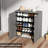 Storage Cabinet with Doors and Shelves, 60 Gallon Indoor & Outdoor Deck Box-115420094