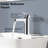 Topcraft Modern Single Hole Single Handle Chrome Bathroom Sink Faucet Lavatory Vanity Faucet-88686167