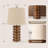 Thalia Stacked Ring Table Lamp
