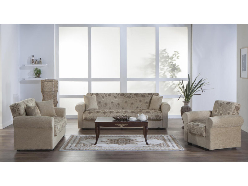 Deanndra 92.1'' Upholstered Convertible Sofa