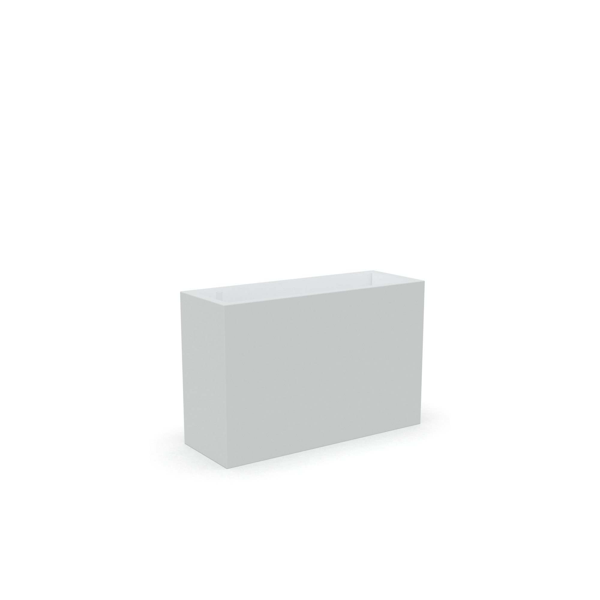 Kenroy Planter Box, 26" H x 39.5" W x 14" D, White
