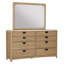 Poster Bed 2 Nightstands Dresser With Mirror And Chest-101095041-126075109