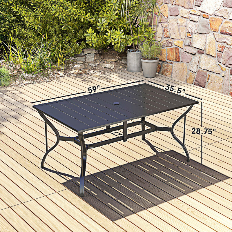 Rectangle Outdoor Dining Table