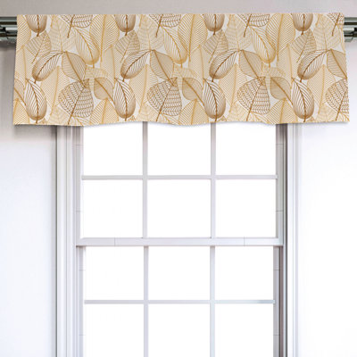 Sateen Ruffled Window Valance