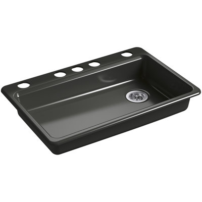 Riverby 33" L x 22" W Undermount Single Bowl Kitchen Sink
