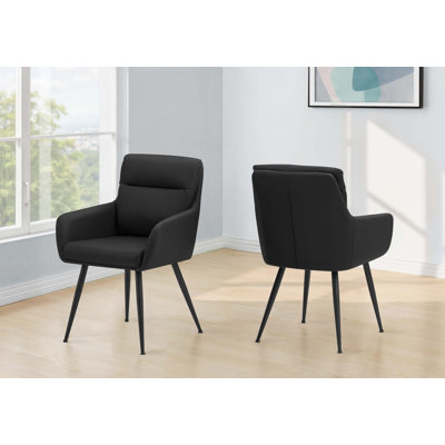 Ensemble de 2 chaises de salle à manger rembourrées Modern