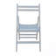 Chaise de patio pliante en peuplier