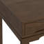 Bureau d'écriture Mid-Century moderne en bois massif 60 po avec 2 tiroirs et plateau à clavier rabattable Harper-1386060011-1386060010