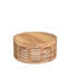 Hamilton Outdoor Round Teak Coffee Table-11399017