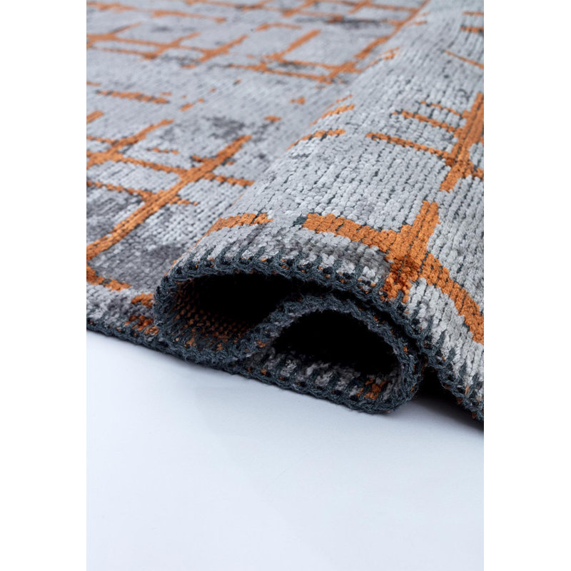 Rapture Striped Area Rug, Square 9'