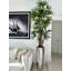 Lady Faux Palm Tree in Metal Planter