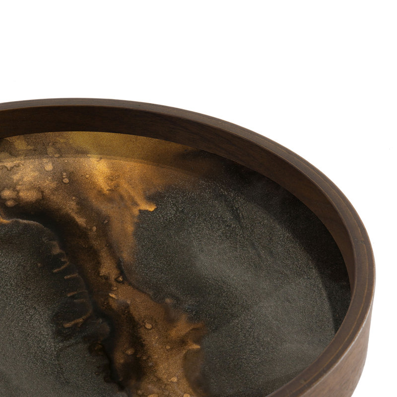 Linear Flow Decorative Tray