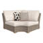 Ensemble de conversation modulaire avec coussins Andi