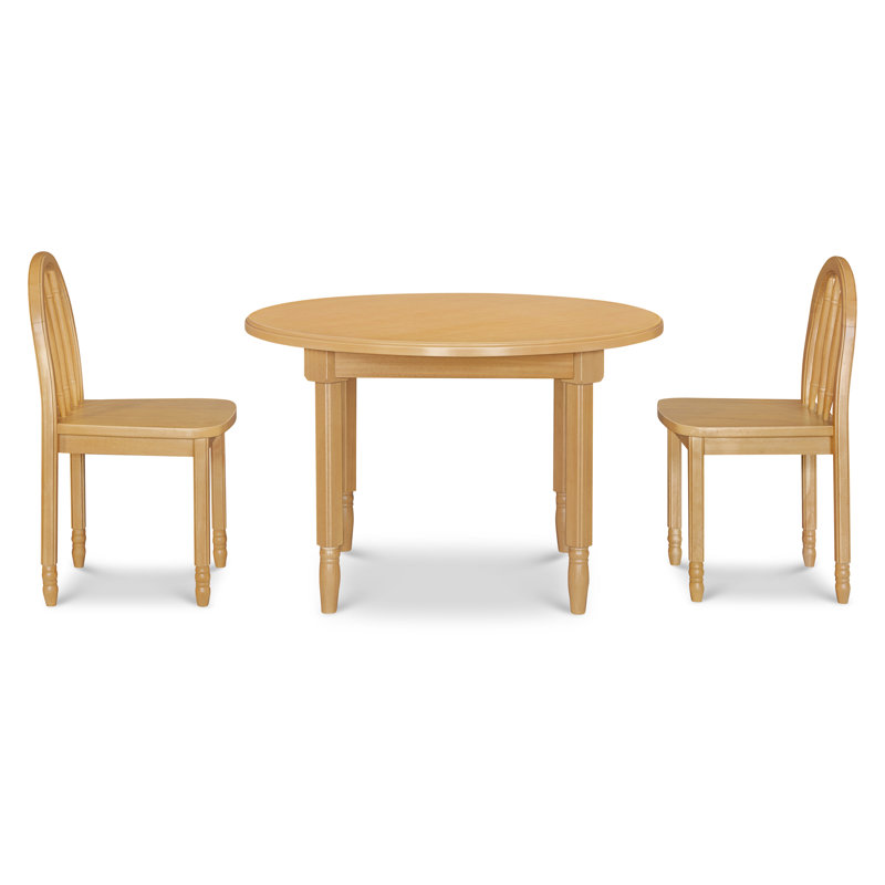 Liberty Play Table & Spindle Chairs Set, Honey