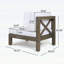 Canapé modulaire pour l'extérieur, pour la décoration de patio-133426608-133426610