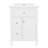 Anchorin 24" Modern Bathroom Vanity with Ceramic Sink and Solid Wood Construction-123817759
