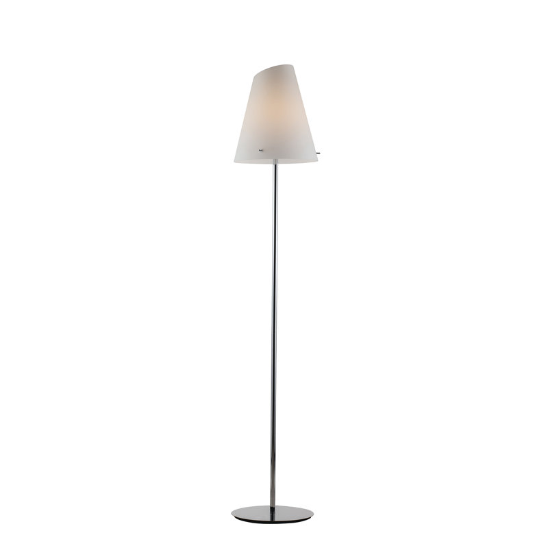 Proxima 165cm Chrome Traditional Floor Lamp