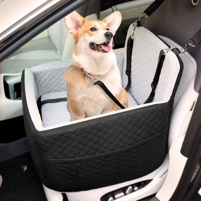 Siège d'auto pour chien, siège d'appoint pour chien, siège de sécurité pour sièges avant / arrière