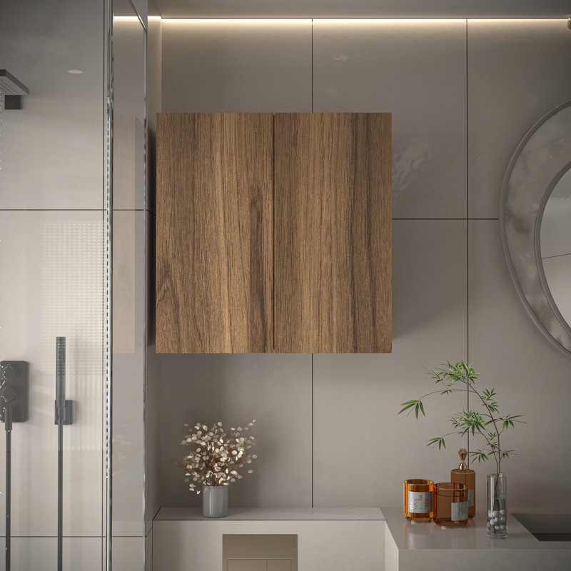 75cm Kitchen Pantry, Walnut