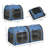 39" Portable Pet Carrier In Blue, Cloth, Detachable Feature Soft Cat Carrier, Blue. Cloth & Net Construction. Breathable And . Soft Cushions Included. Foldable With Storage Bag. 2 Zippered Netting