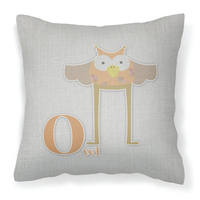 Coussin décoratif intérieur/extérieur alphabet b for bear