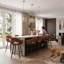 360°Swivel Upholstered Bar Stools with Iron Frame-1771031317