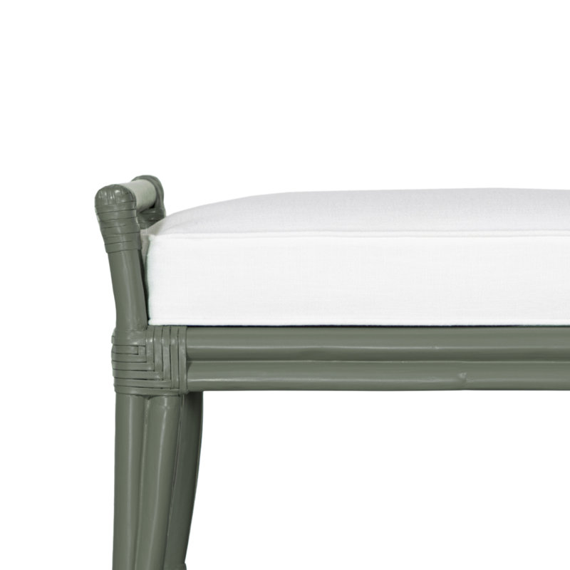 Banc rembourré Malacca, Evergreen