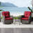 Tonry 2 - Person Patio Conversation Sets with Cushions-1640578925