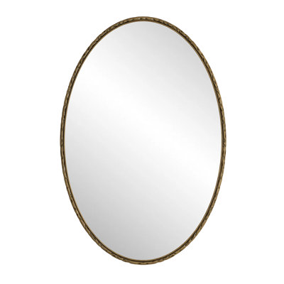 Iron Art Oval Retro Mirror (Includes Mirror Only)