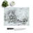 Glass Leopard Resting in Abstract Chopping Board-49152844