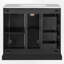 Meuble-lavabo simple 36 po avec lavabo en céramique-1083008264